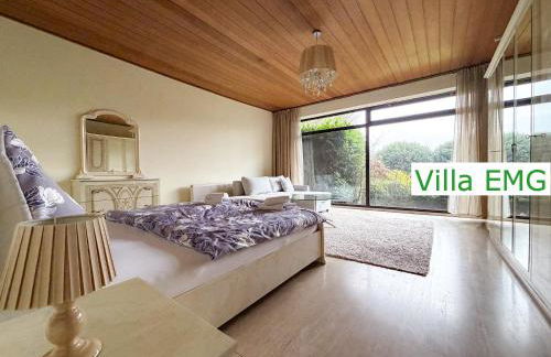 Ferienhaus Villa EMG Saerbeck nah Münster Riesenbeck Osnabrück mit Pool, Sauna, Garten für Familien Gruppen bis 23 Personen - Foto 10