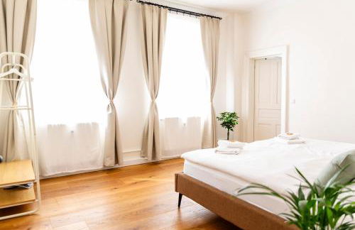 Charaktervolle 122qm Altbau-Ferienwohnung mit Stuck, viel Platz für Familien & Gruppen bis zu 8 Personen, Parkplatz inklusive - Photo 58