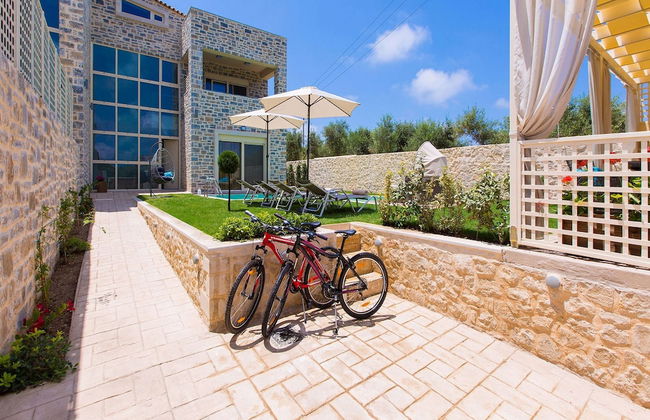 Blue Stone Pool Villa Crete Sea View - Photo 34