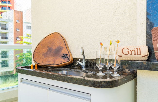 Elegante Apartamento em Enseada no Guarujá - Foto 7