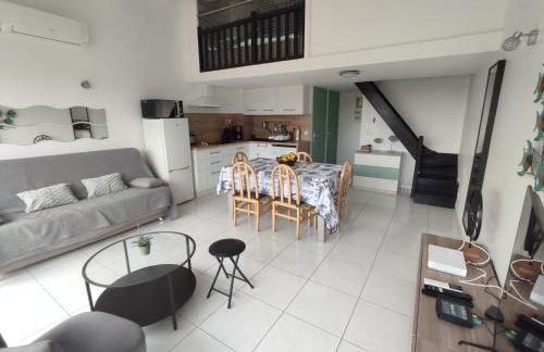 Cap d'Agde duplex l'Olivier vue mer 5 à 6 pers - Foto 3