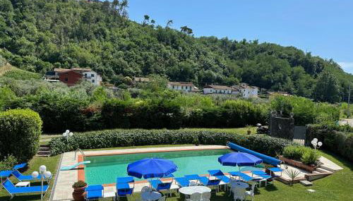 Villa con piscina Privata tra Versilia e Cinque Terre - Foto 5, Garden, sunbed, Garden view