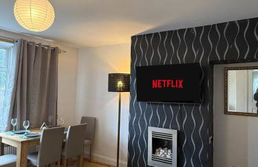 Modern 3 BR Bham HS2 Netflix Free Parking WIFI - Foto 15