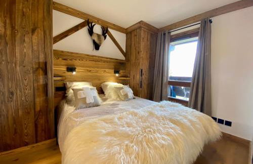 Arcs 1950 Appartement Luxe type chalet 5 à 7 personnes Vue imprenable sur le Montblanc skis aux pieds - Photo 23