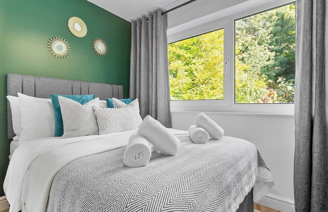 2BR Flat, Free Parking, Close to Airport & Centre - Foto 37