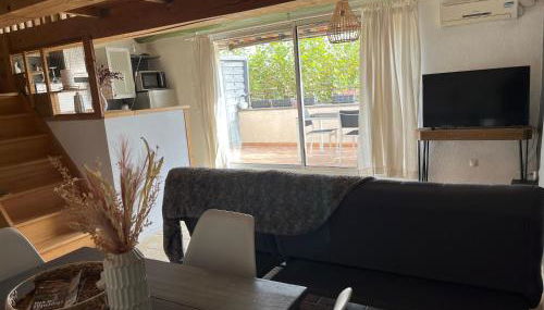 Duplex lumineux sur gde TERRASSE, BALNEO double, parking privé, CLIM, local vélos - Foto 3