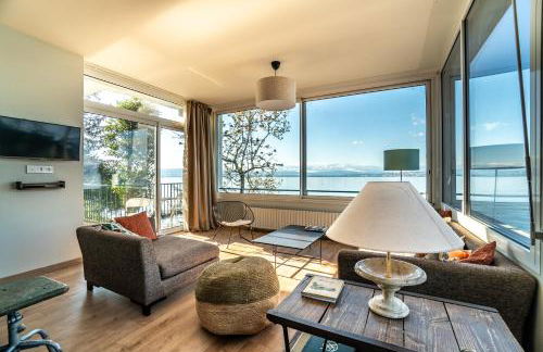 La Villa du Lac - Appartements de vacances - Les pieds dans l'eau - Foto 3