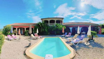 Chambres d'hotes Belle Etoile Ardèche - Photo 3, Garden, sunbed, Garden view