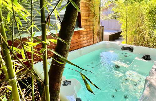 La Villa Canopée - Piscine chauffée-Fibre-Clim-Jacuzzi - Foto 10