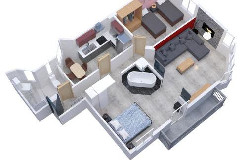 COLMAR - Appartements Deluxe - Lumineux - Stationnement Gratuit et Facile dans la rue - Foto 3