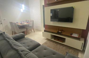 Apartamento com AR Condicionado splint, condomínio com piscina 2 Qts, próximo à praias e ao pavilhão de Carapina com portaria 24h - Foto 3