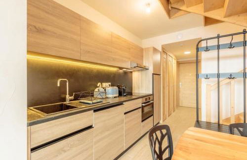 Luxurious duplex for 4-7p with large terrace and pool in ski-in ski-out 5 star residence at Les Arcs - Foto 8