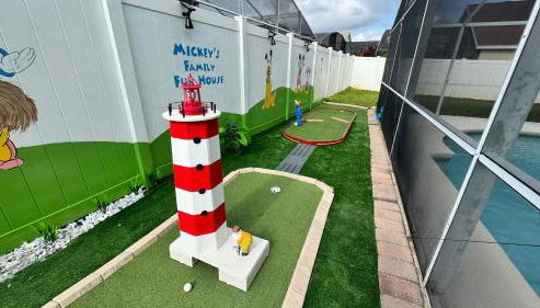 3Bed house pool hot tub game room 4 m Disney - Foto 3