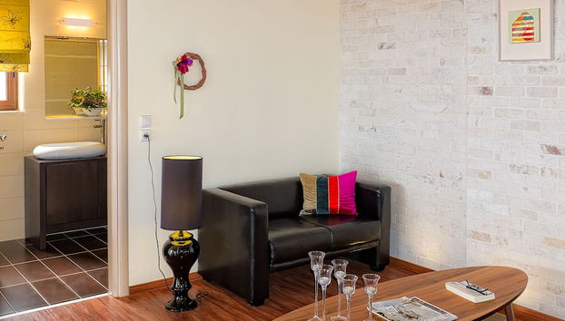 Zona de estar del vestíbulo