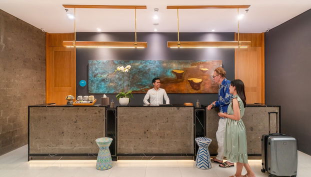 Citadines Berawa Beach Bali Resort - Foto 4, Salón en el vestíbulo