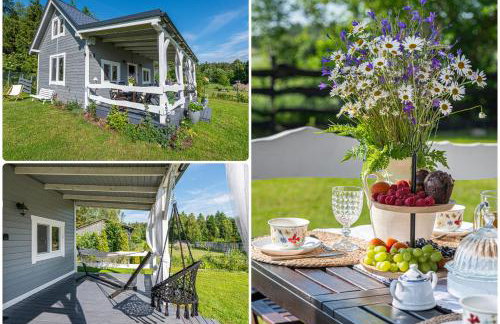 Pod Żurawiem Urokliwy domek na Kaszubach - Foto 37