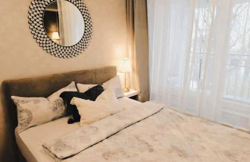 zentrale Design-Ferienwohnung mit Balkon und Stellplatz in Karlsruhe - APOLONIAliving - Foto 29