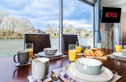 RIVER RETREAT- near Holloway U, Thorpe Park and Heathrow airport - Foto 16