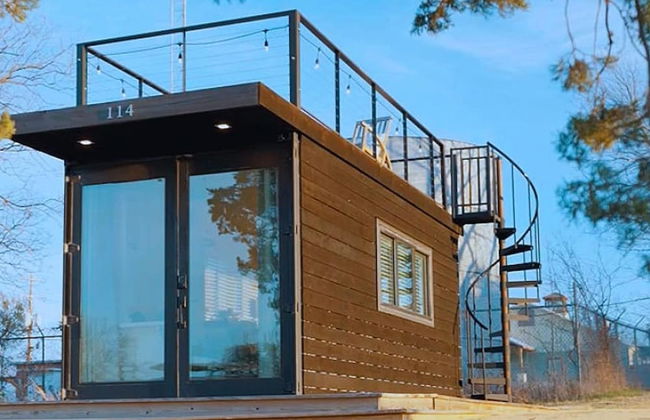 The Bluebonnet- Container Home Country Setting Near Waco Attractions - Foto 1