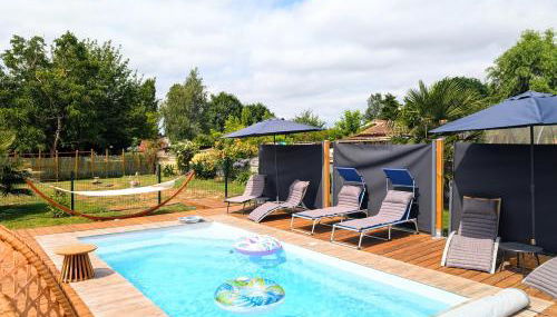 L'échappée Huroise, piscine et spa privatifs - Foto 2