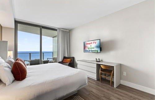 Splendid Resort - Oceanview 1BDR & 1BA Apt Right on the Beach, Heated pool, GYM - Foto 52