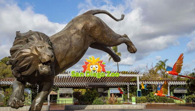 Entrada do zoológico de San Diego