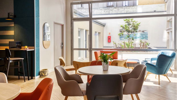 Zona de estar del vestíbulo