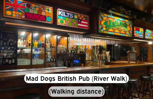 Chic 1BR w Gym & Parking Near Rvrwalk & Dome - Foto 36