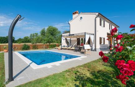 Beautiful Villa Cicibella with pool in Barban - Foto 10