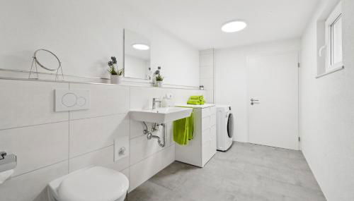 Ferienhaus für Mensch & Hund mit großer Terrasse - Foto 3, towels, Shower