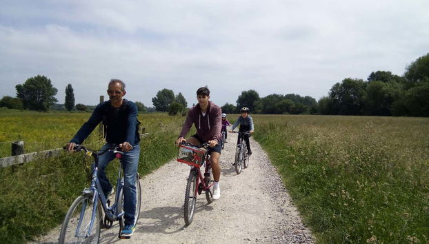 Riding a bike around Oxford's outskirts