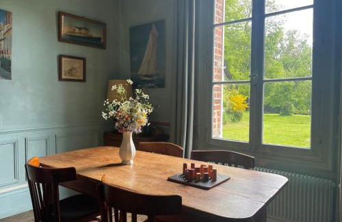 Grande Maison de Famille 15 pers Jardin clos Proche Saint Aubin sur Mer - Foto 18