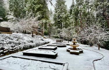 Lux, designer 8-acre retreat with private creek - Foto 46