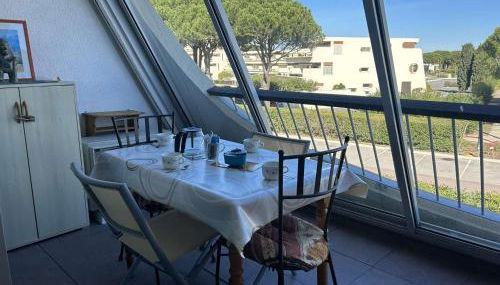 Studio Cabine Climatisé, Plage et Piscine, 4 Couchages - Port Camargue - FR-1-250-151 - Foto 5