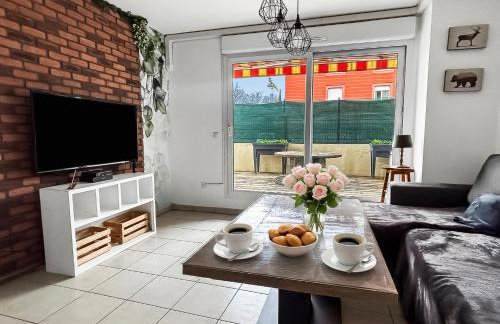 Appartement Avec Grande Terrasse Proche du Centre - Foto 11