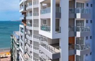 Apartamento NOvo na Praia do Morro Temporada Wi-Fi, Vista Mar, garagem, varanda grande - Foto 1