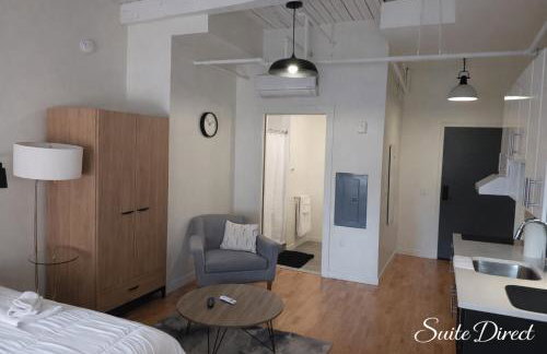 Pratt St Brand New Studio Loft Elevator Building - Foto 26