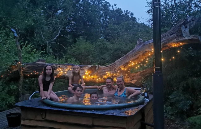 Roundhouse Yurt, Stunning Views, Totnes Dartmouth - Foto 29