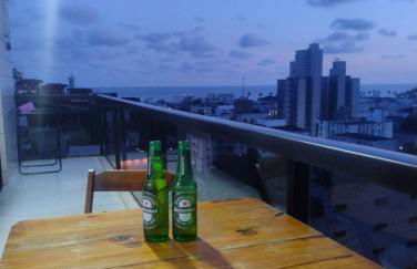 Apto Guarujá Enseada Wi-Fi Piscina 1 dorm - Foto 18