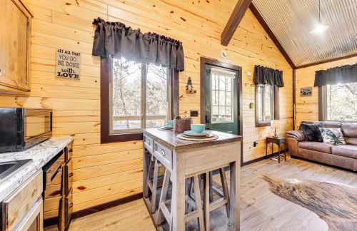 Bluebird Treehouse Near Kiamichi Mtns with Hot Tub - Foto 10