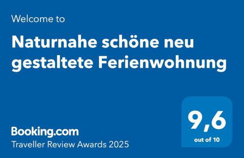 Naturnahe schöne neu gestaltete Ferienwohnung - Foto 2