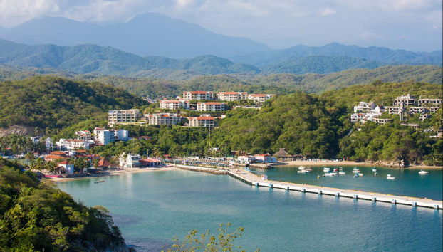 Vista dal belvedere di Santa Cruz