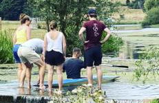 Hertford farm Woodland cabin pet friendly firepit bbq - Foto 47