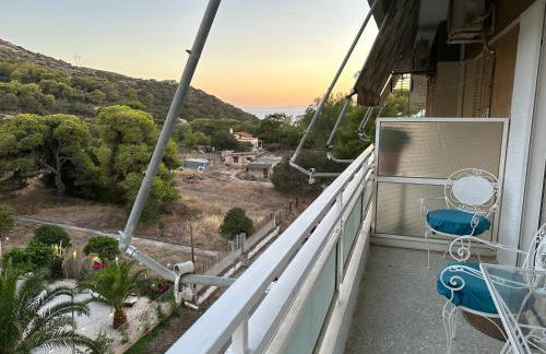 Sea view apartment steps away from the Beach Anavyssos Palaia Fokaia - Foto 32