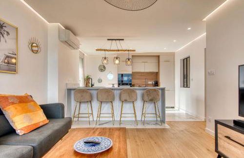 L'Horizon - Climatisé - T2 proche Hôpital Lyon Sud et métro - Foto 20