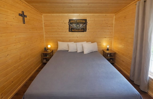 Log Cabin for Family Glamping Vacation near San Antonio - Foto 31