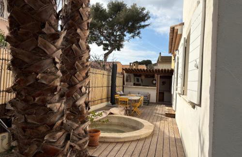 Maison de bord de mer ,Hyères, 3 chambres, jardin, calme - Foto 10