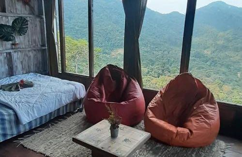 Chalé Pakere Bellavista - visão magnífica do vale e montanhas a mais de mil metros de altitude, wi-fi, sauna, piscina e água de nascente - locação do chalé sem prestação de serviços - Foto 11
