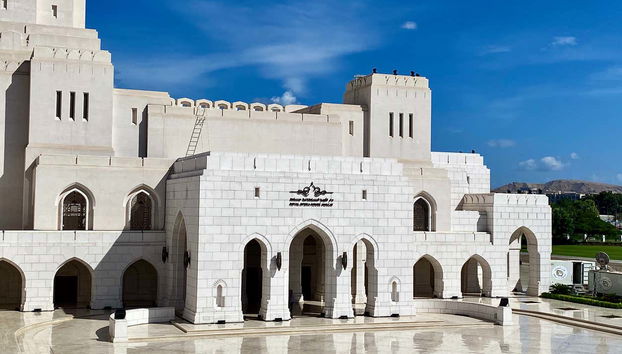 Enjoying the tour of Muscat