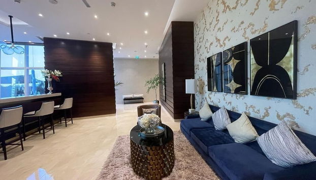 Sala de estar do lobby